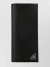 Prada Leather Wallet Rectangular Textured Finish