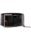Prada Leather Wrist Strap In Black