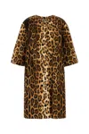 Prada Leopard Print Overcoat In Leopard Print