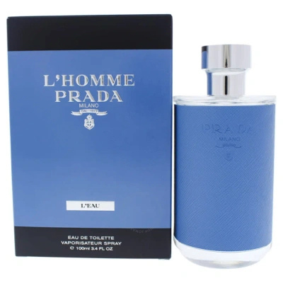 Prada L'homme  L'eau /  Edt Spray 3.4 oz (100 Ml) (m) In Red