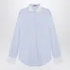 Prada Light Blue Cotton Shirt Women