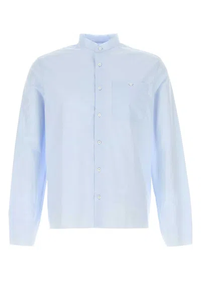 Prada Light Blue Cotton Shirt