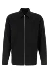 Prada Light Cotton Jacket In Black