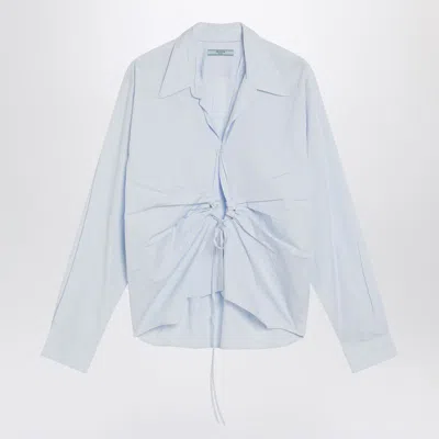 PRADA PRADA LIGHT FIL-À-FIL SHIRT