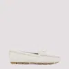 PRADA LIGHT GREY SUEDE GOAT LEATHER LOAFERS