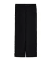 Prada Light Mohair Pants In Black