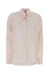 Prada Light Pink Regular Solid Shirt In Pink