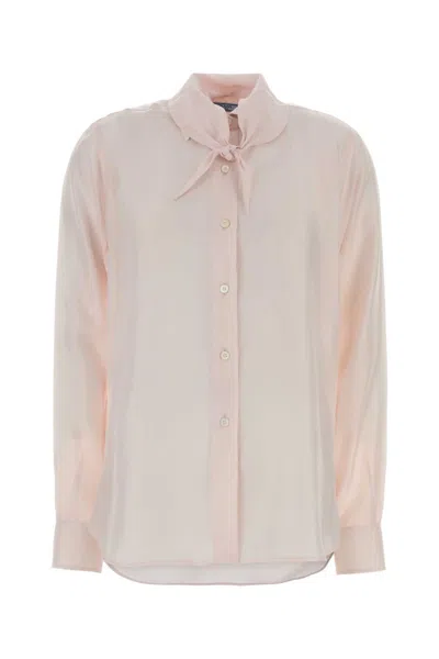 Prada Light Pink Regular Solid Shirt