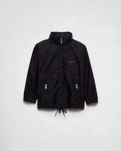 PRADA LIGHT RE-NYLON RAIN JACKET