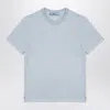 Prada Light T-shirt With Wear In Blue