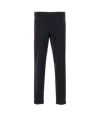 Prada Light Stretch Techno Fabric Trousers In Blue