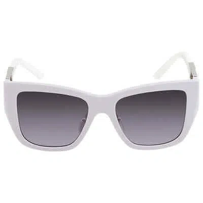 Pre-owned Prada Light Violet Gradient Blue Square Ladies Sunglasses Pr 21ys 07z08i 54 In Multi