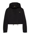 Prada Lightweight Cashgora Blouson Jacket In Black