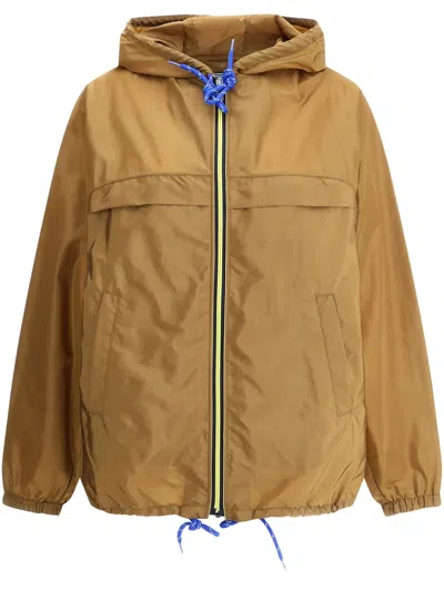 Prada Lightweight Jacket In Neutrals