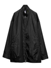 Prada Womens Black Loose-fit Re-nylon Blouson Jacket In Schwarz
