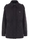 Prada Lightweight Re-nylon Blouson Jacket In F0002 Black