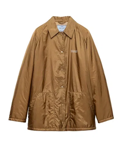 PRADA PRADA LONG-SLEEVED BUTTON-UP JACKET