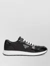 Prada Prax 01 Re-nylon And Brushed Leather Sneakers In Multi