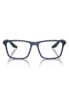 Prada Linea Rossa Ps 01qv Tfy1o1 Gomma Blu Glasses In Gray
