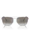 Prada Sunglasses In Silver
