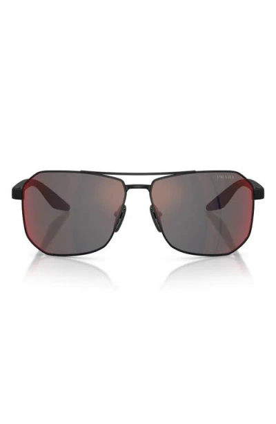 Prada Full Frame Sunglasses In Black
