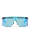Prada Linea Rossa Adjustable-nose-pads Sunglasses In Blue