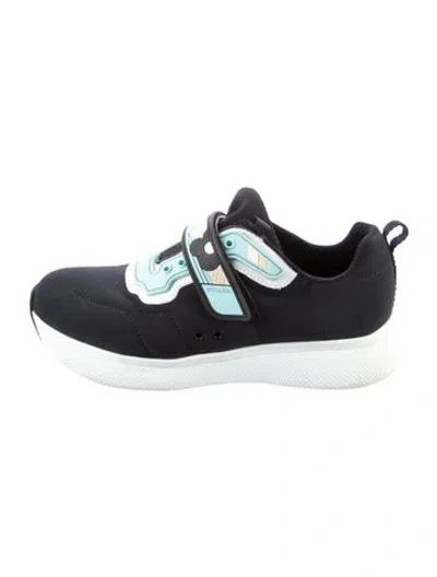 Pre-owned Prada Linea Rossa Athletic Sneakers In Black