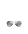 Prada Linea Rossa Aviator-frame Sunglasses In Gray