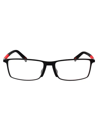 Prada Linea Rossa Black Matte Metal Optical