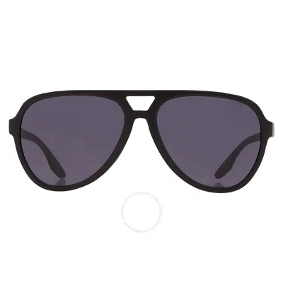 Prada Linea Rossa Blue Pilot Men's Sunglasses Ps 06ws Dg009r 59 In Black