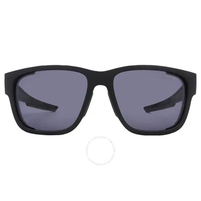 Prada Linea Rossa Blue Square Men's Sunglasses Ps 07ws Dg009r 59 In Animal Print