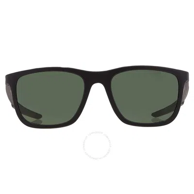 Prada Linea Rossa Dark Green Rectangular Men's Sunglasses Ps 10ws 1bo06u 54 In Black