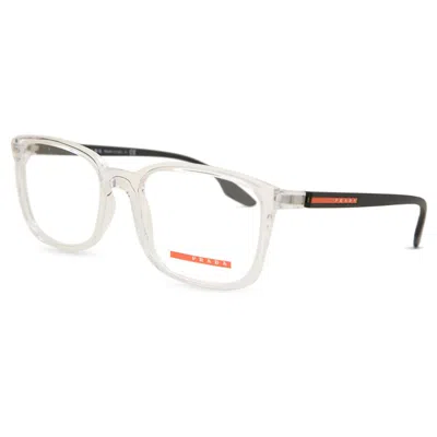 Prada Linea Rossa Demo Square Men's Eyeglasses Ps 05mv 2az1o1 53 In White