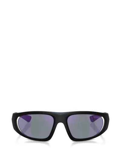 Prada Linea Rossa Geometric-frame Sunglasses