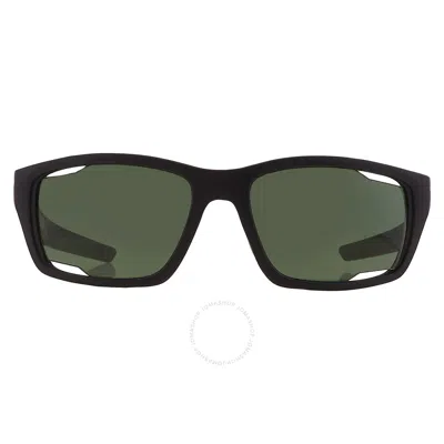 Prada Linea Rossa Green Tuning Sport Men's Sunglasses Ps 04ys 18g06u 57 In Black / Green