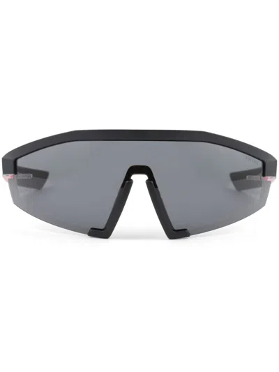 Prada Linea Rossa Impavid Sunglasses In Slate Lenses