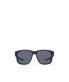 Prada Linea Rossa Logo Sunglasses In Black