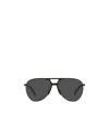 Prada 61mm Pilot Sunglasses In Gray