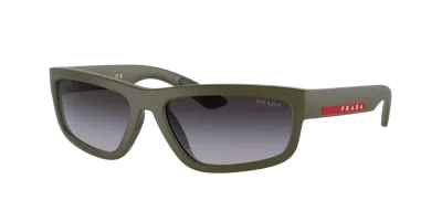 Prada Linea Rossa Man Sunglass Ps 05zs In Blue
