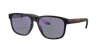 Prada Linea Rossa Man Sunglass Ps 06ys In Dark Blue Mirror Violet