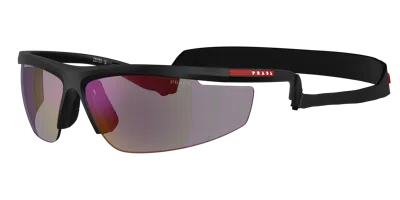 Prada Linea Rossa Man Sunglass Ps A02s In Purple