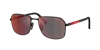Prada Linea Rossa Man Sunglass Ps A51s In Mirror Grey