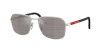 Prada Linea Rossa Man Sunglass Ps A51s In Mirror Silver