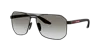 Prada Men's Large Sunglasses, Ps A53s In Grey Gradient