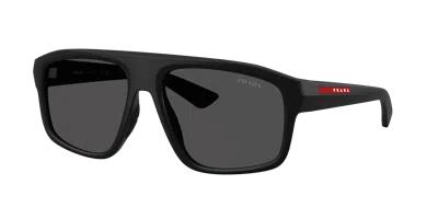 Prada Linea Rossa Man Sunglass Ps B02s In Black