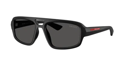 Prada Linea Rossa Man Sunglass Ps B11su In Black