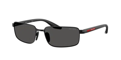 Prada Linea Rossa Man Sunglass Ps B54s In Black