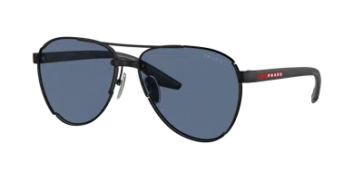 Prada Linea Rossa Man Sunglass Ps 51ys In Dark Blue