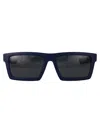 Prada Linea Rossa Matte Blue Injected Sunglasses