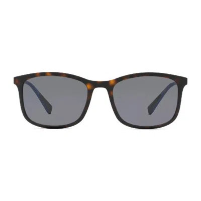 Prada Linea Rossa Polarized Grey Square Men's Sunglasses Ps 01ts U61144 56 In White